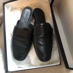 Jil Sander leather flat sandals shoes 36 6